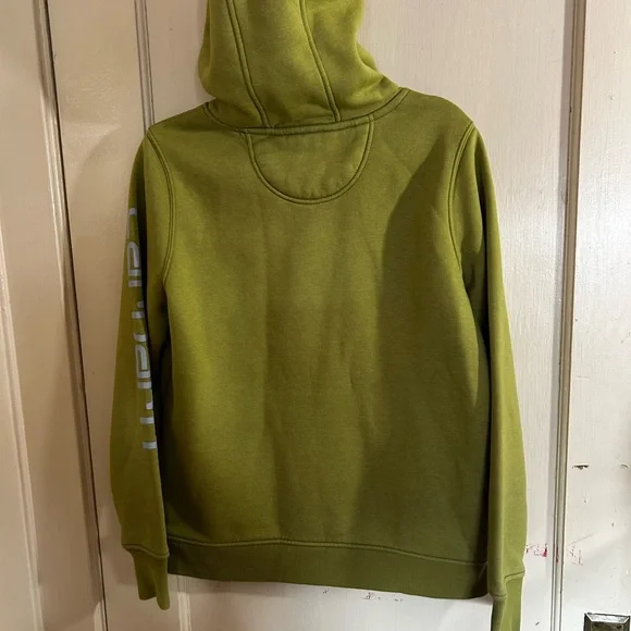 Carhartt Men's Olive Hoodie - Picture 2 of 3